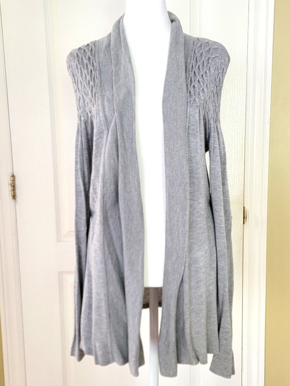 BELLDINI OPEN-FRONT KNIT CARDIGAN